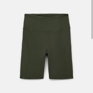 girlfriend collective • High Rise Bike Shorts • Terrace 💚